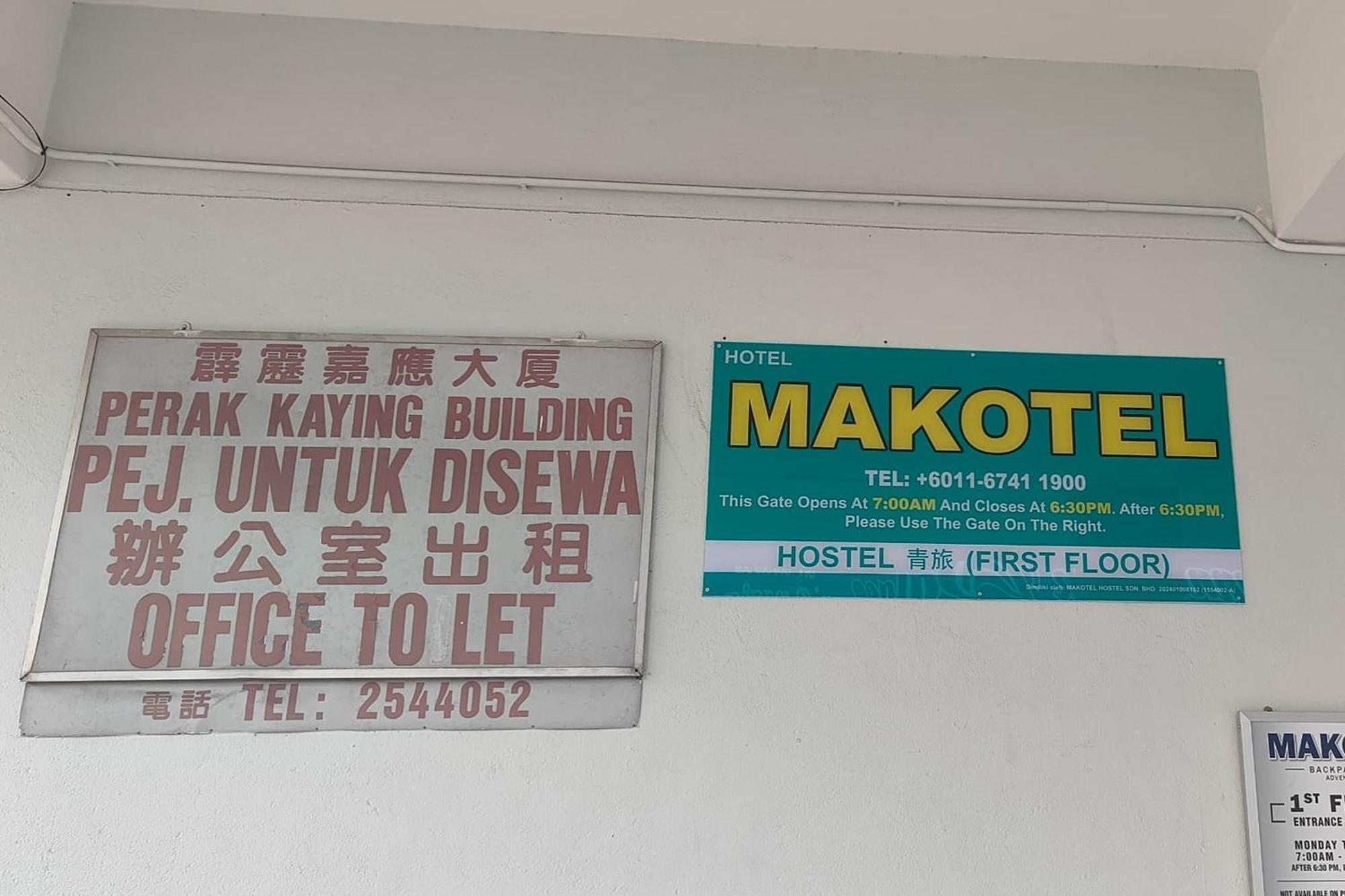 Makotel Hostel Ipoh Exteriér fotografie